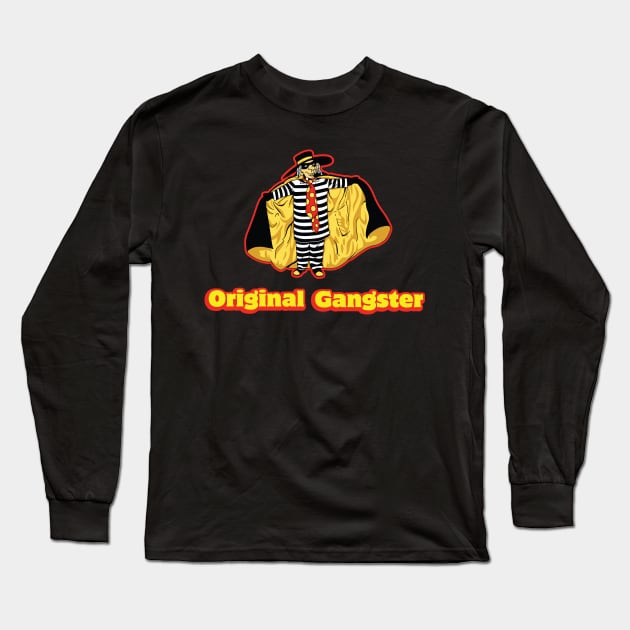 Original Gangster Long Sleeve T-Shirt by Chewbaccadoll